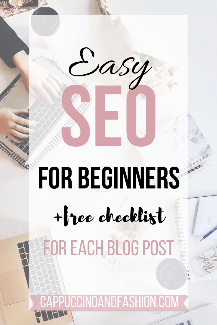 easy SEO for beginners with free checklist for each blog post