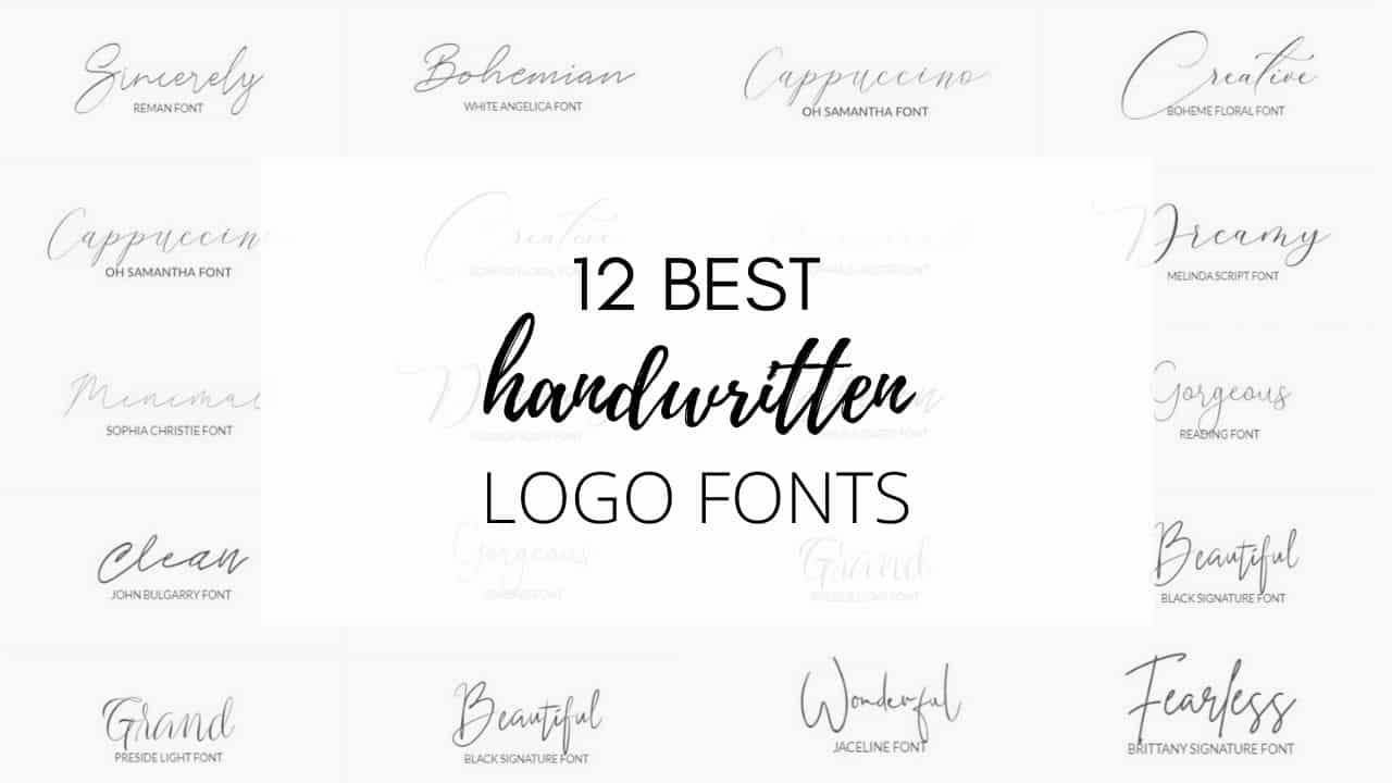 best logo fonts 2017