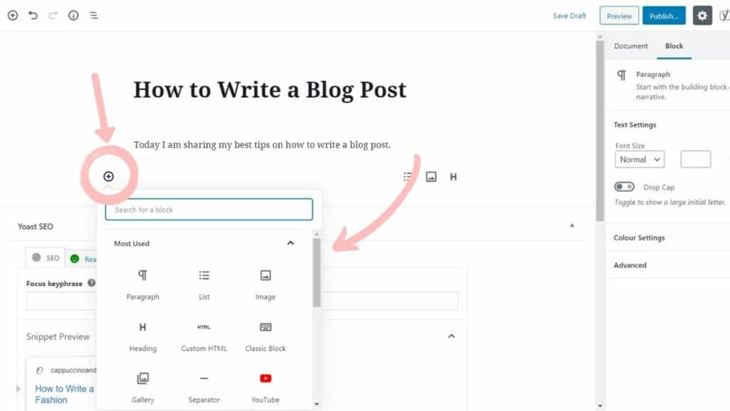 How to Start a Blog: How to write your first post PROPERLY | DAY 5 ...