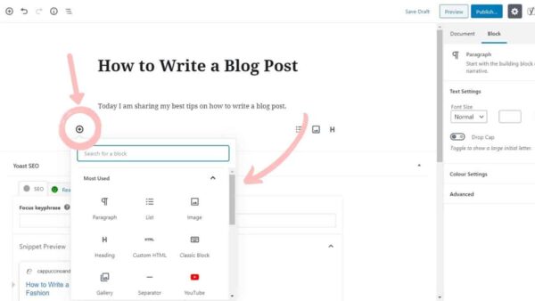 How to Start a Blog: How to write your first post PROPERLY | DAY 5 ...