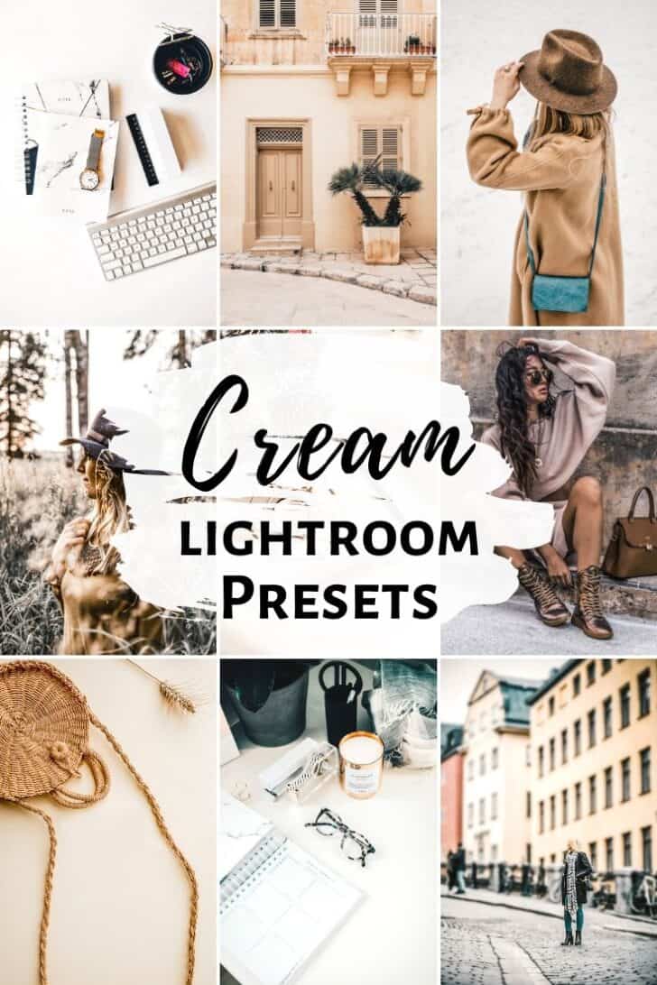 cream bright crisp moody lightroom mobile presets