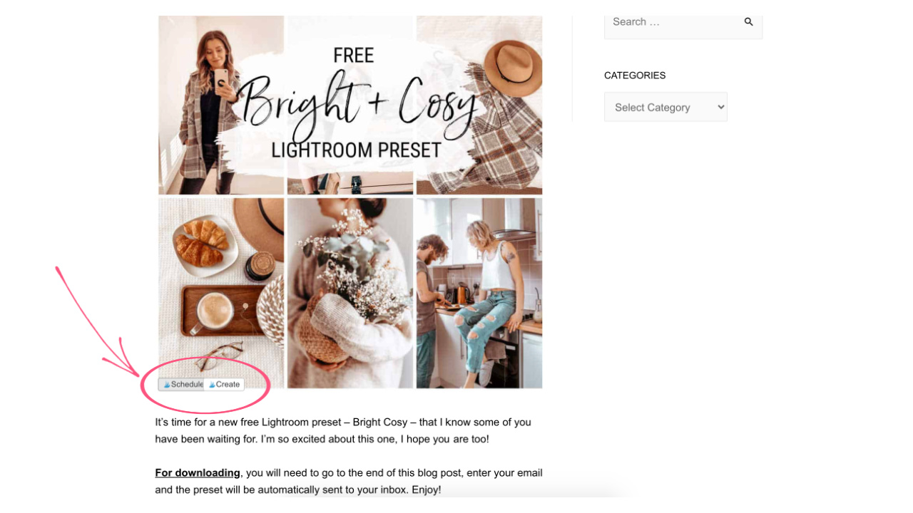 How to Add Pins from Blog to Tailwind Pinterest