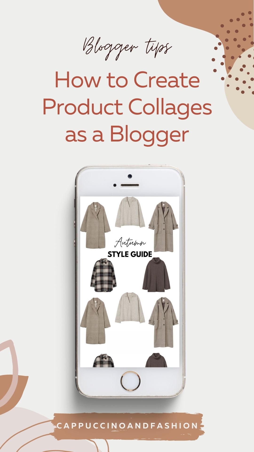 How to Create Collages for LikeToKnow.It and rewardStyle in Canva -  Cappuccino and Fashion