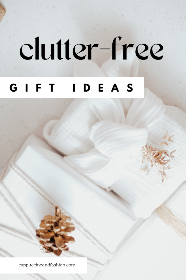 32 Clutter-free gift ideas