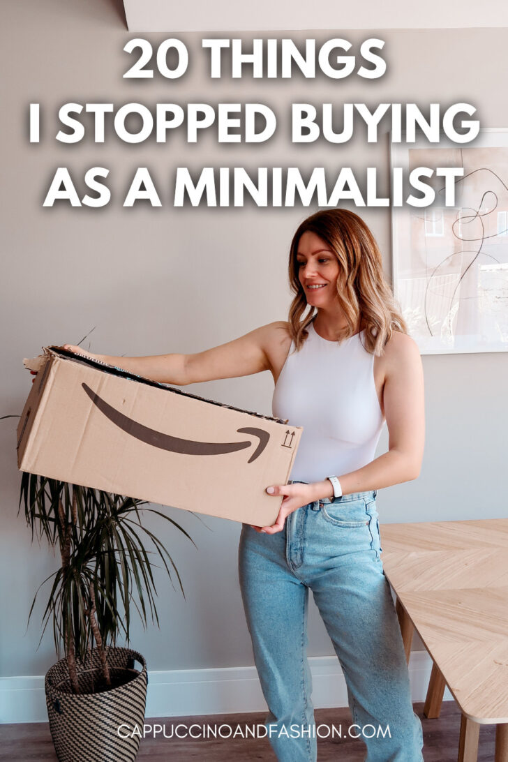 20 things I don't buy as a minimalist mum